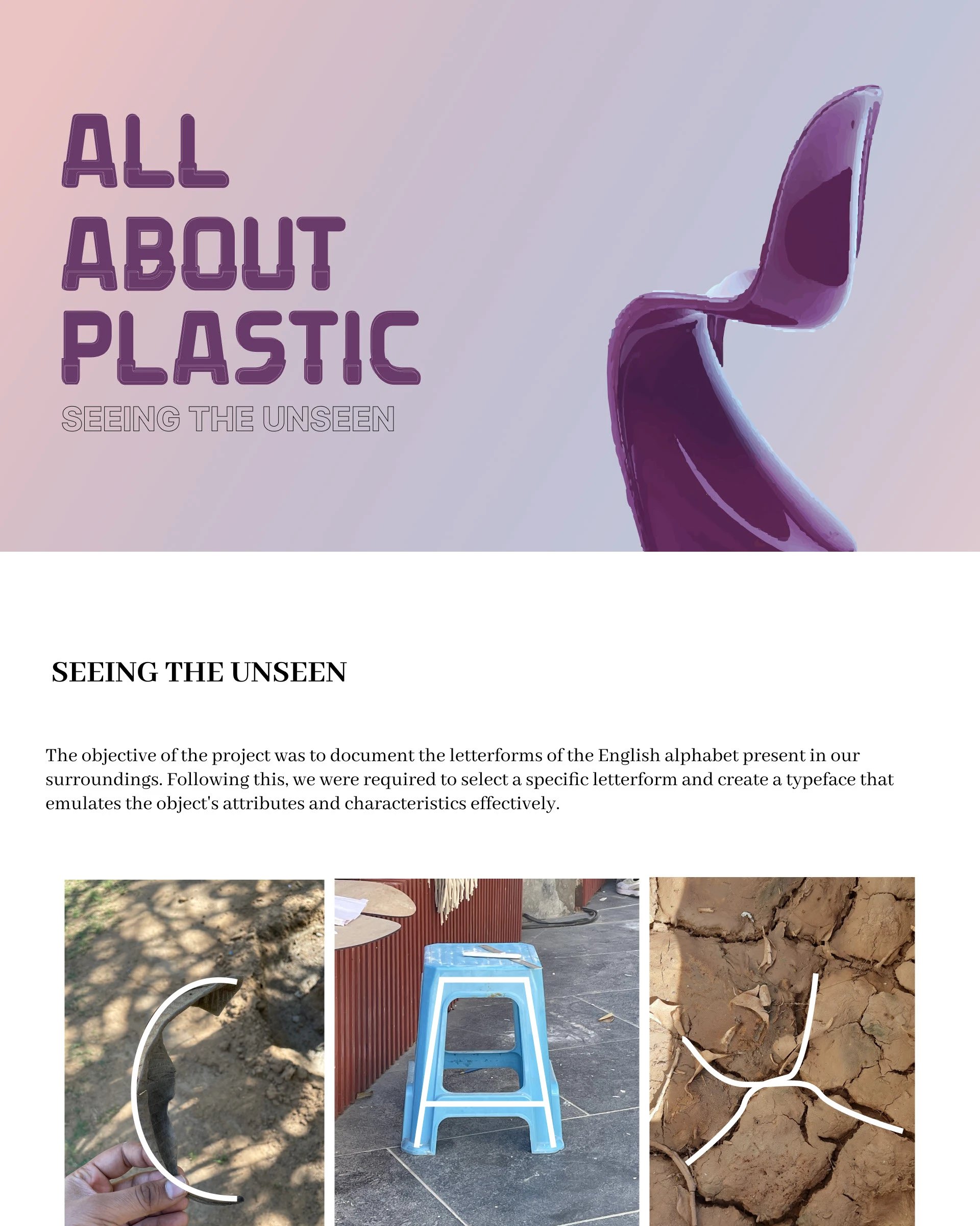 Seeing the Unseen — Font Creation — cover