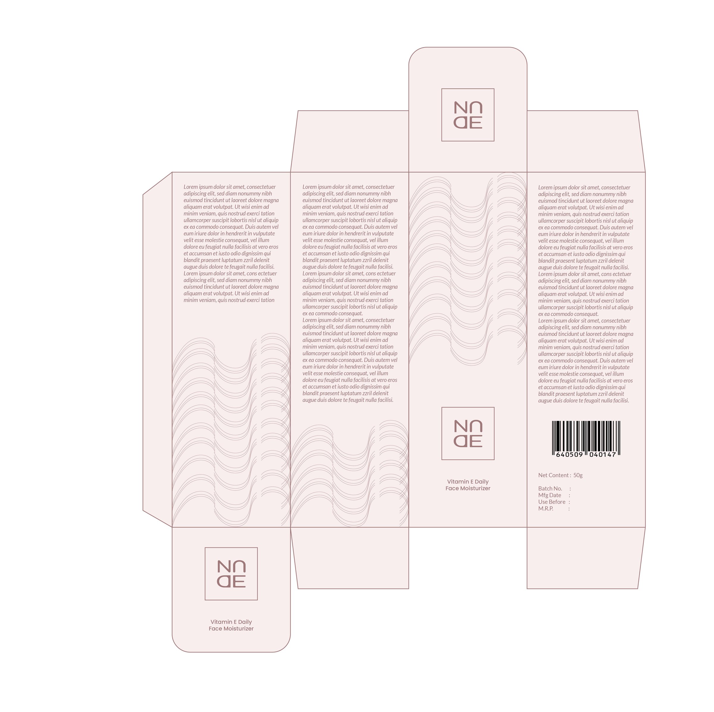 Nude Cosmetics — Packaging Design — visual 4