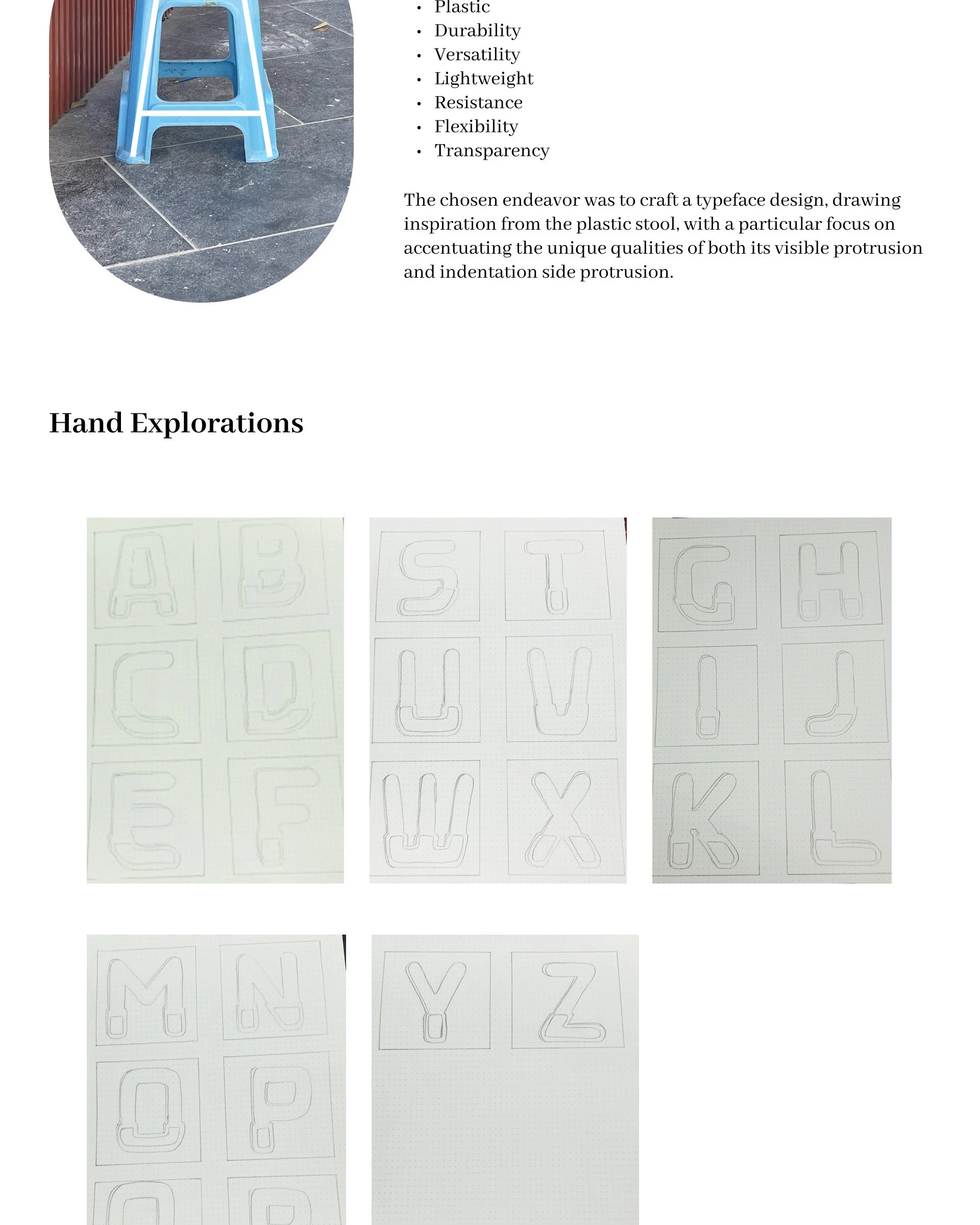 Seeing the Unseen — Font Creation — visual 3