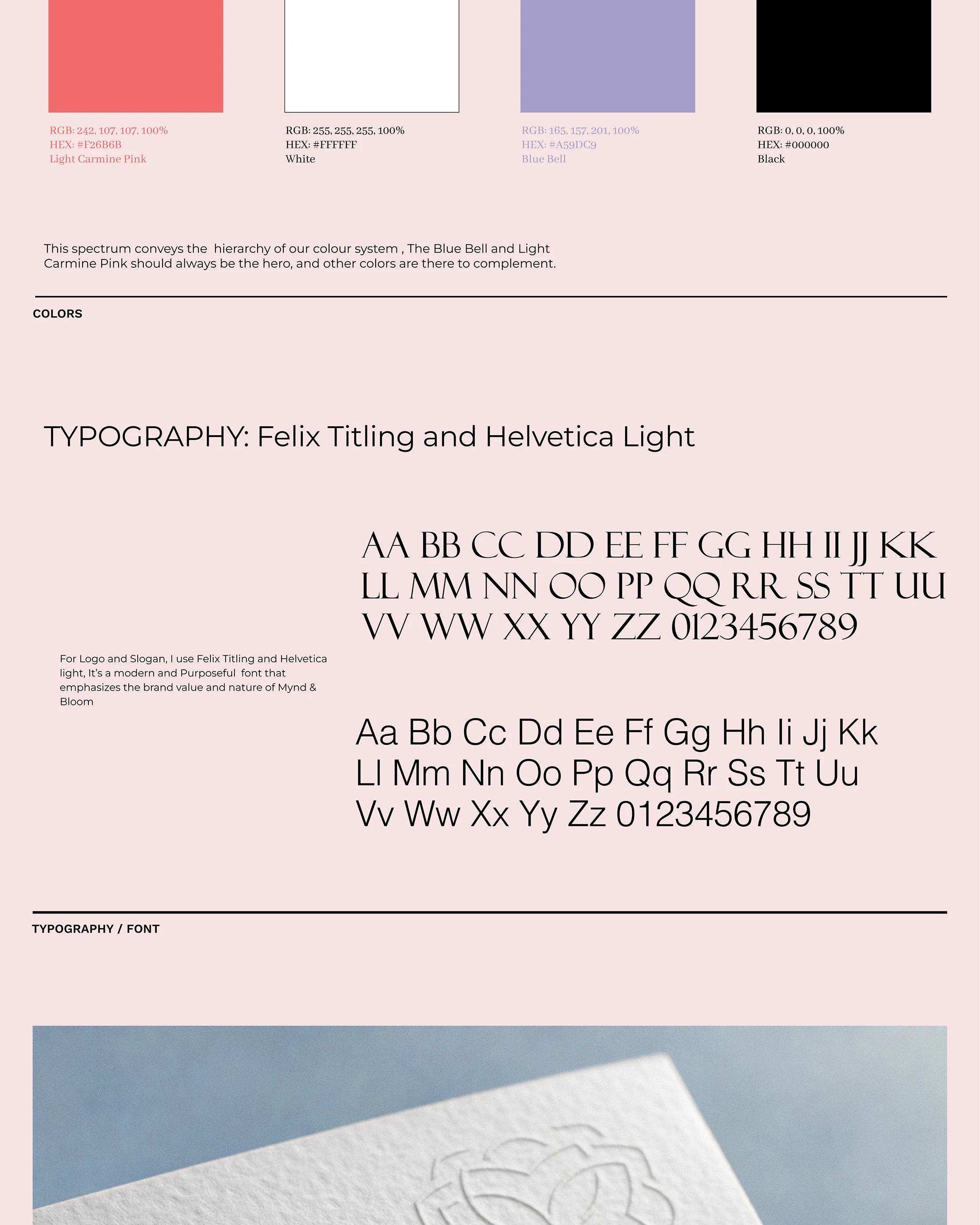 Mynd & Bloom — Brand Identity — visual 3