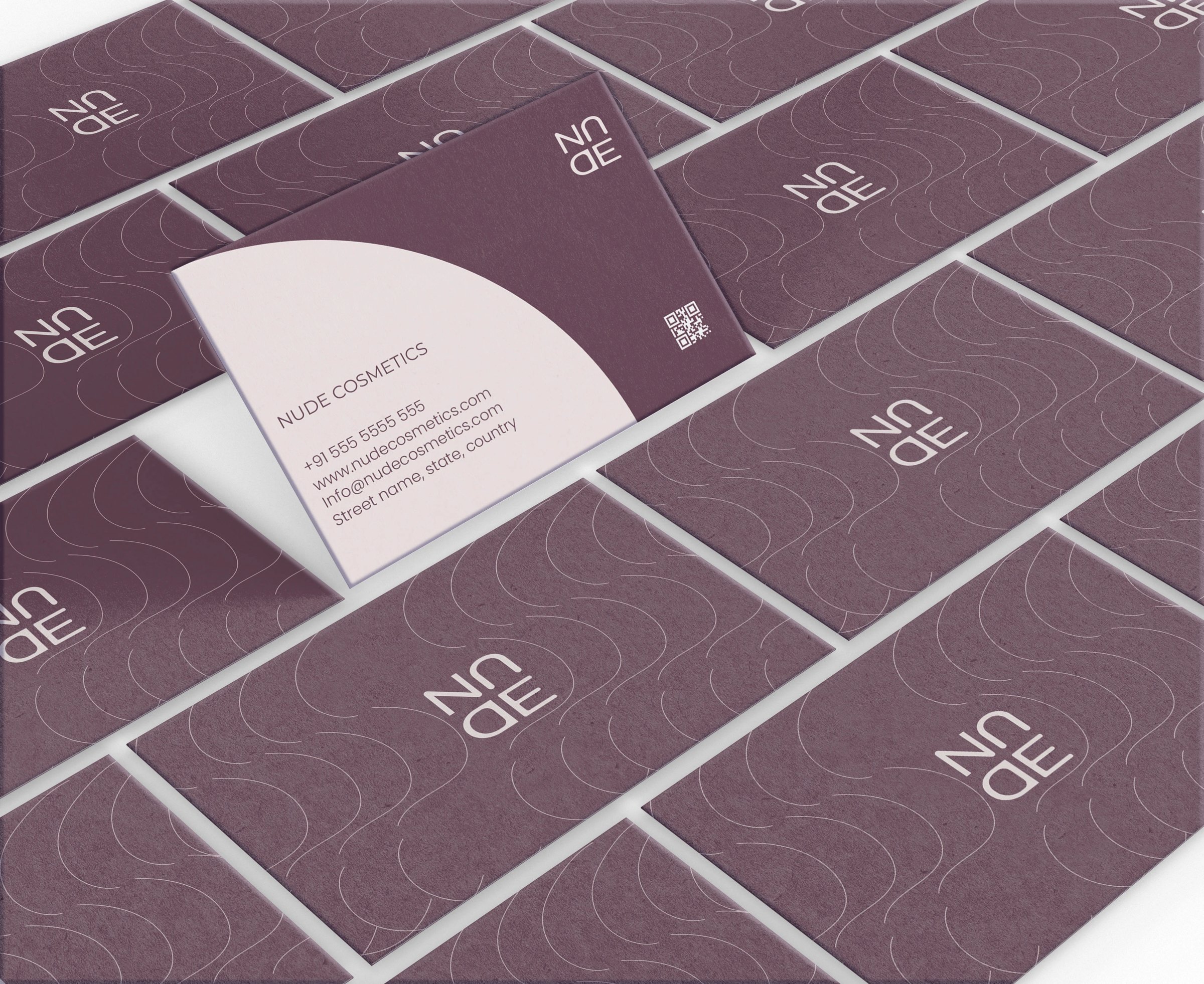 Nude Cosmetics — Brand Identity — visual 2